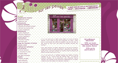 Desktop Screenshot of lilisurlespaves.com